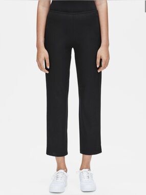 Eileen Fisher XXS Organic Cotton Slim Pant Side Zip Ankle Pant
